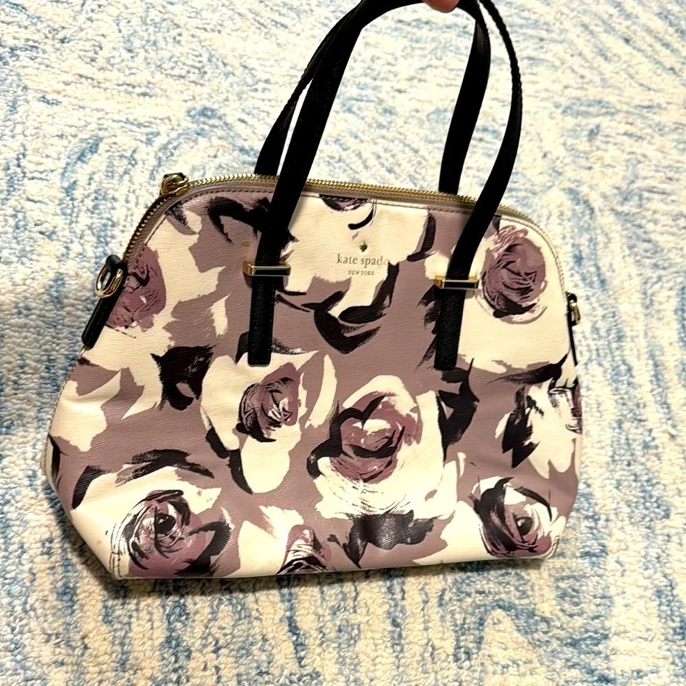 Kate Spade Cedar Street Rose Maise  Mushrmmult Handbag NWOT